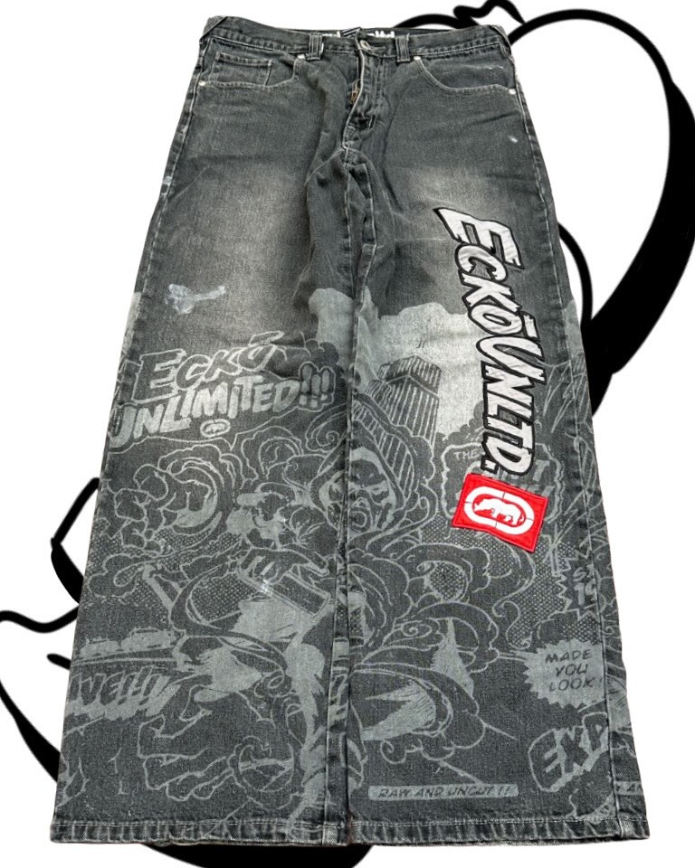 American Fashion Printing Jean – Men'S Fashion With Baggy Jeans Bewertung und Preis