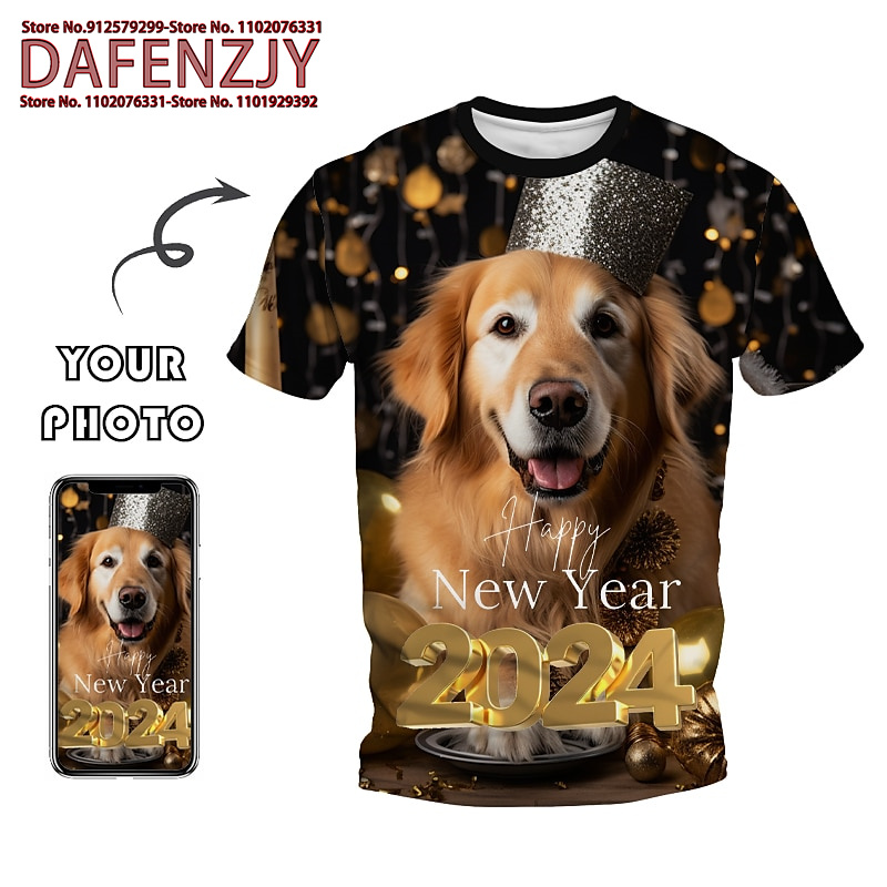 Custom Funny Pet Photo 3D All  – Men Fashion Kids Bewertung und Preis