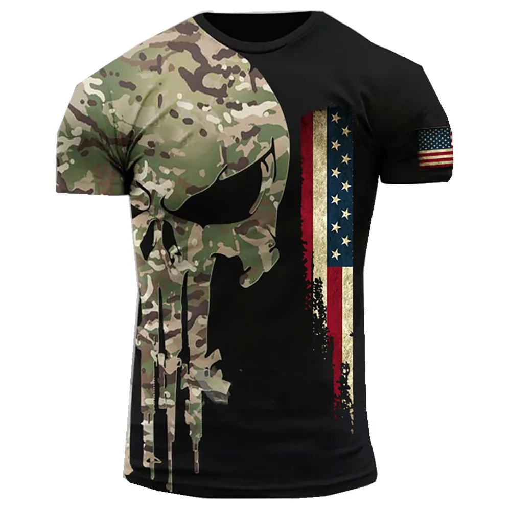 Summer New Military Printed Me – Military Shirt Men Bewertung und Preis