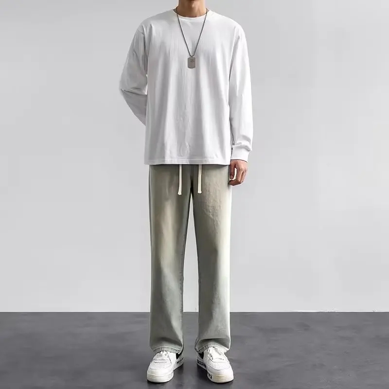 Spring Autumn Men Baggy Jeans  – Men'S Fashion With Baggy Jeans Bewertung und Preis