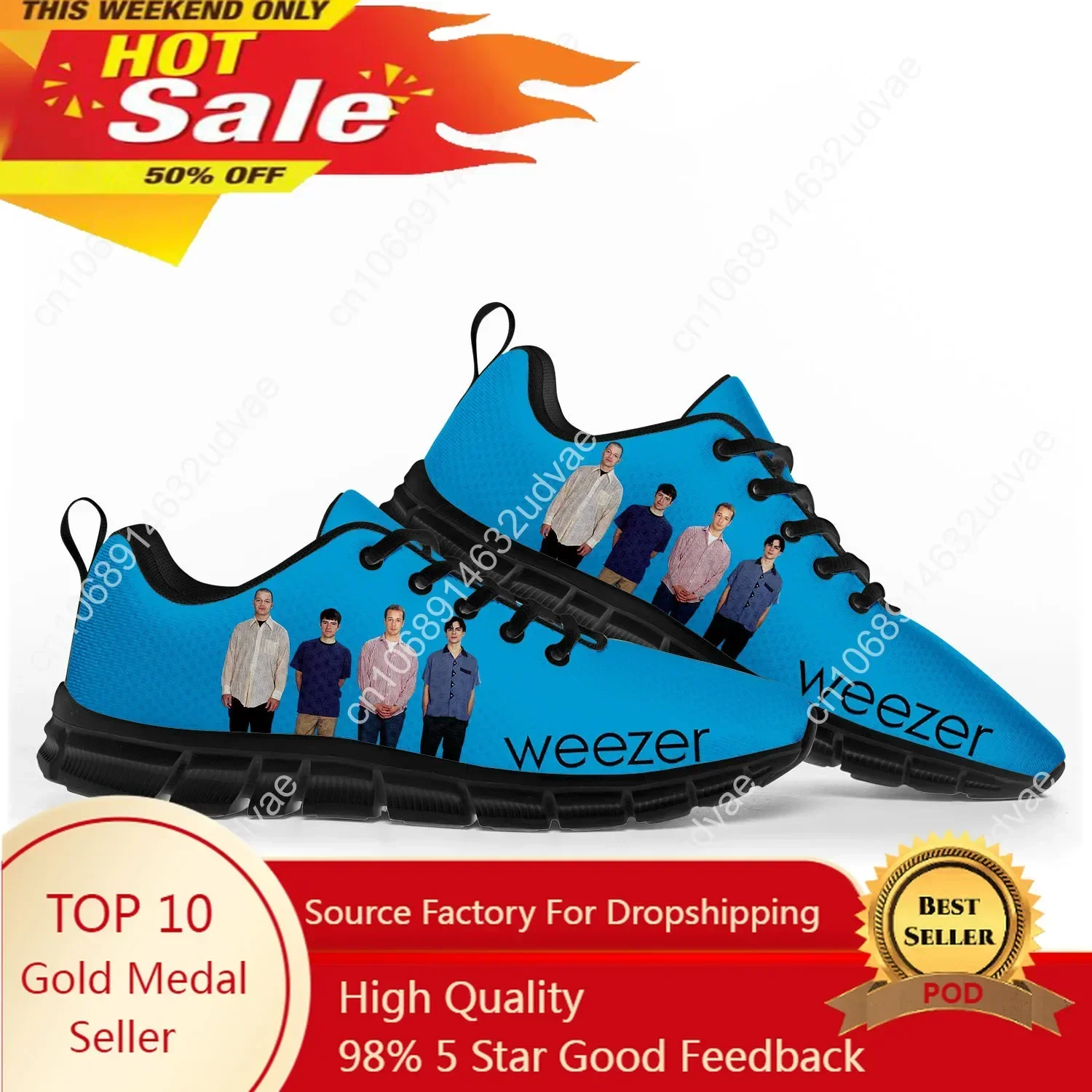 Weezer Sports Shoes Mens Women – Casual Sneakers Men Bewertung und Preis