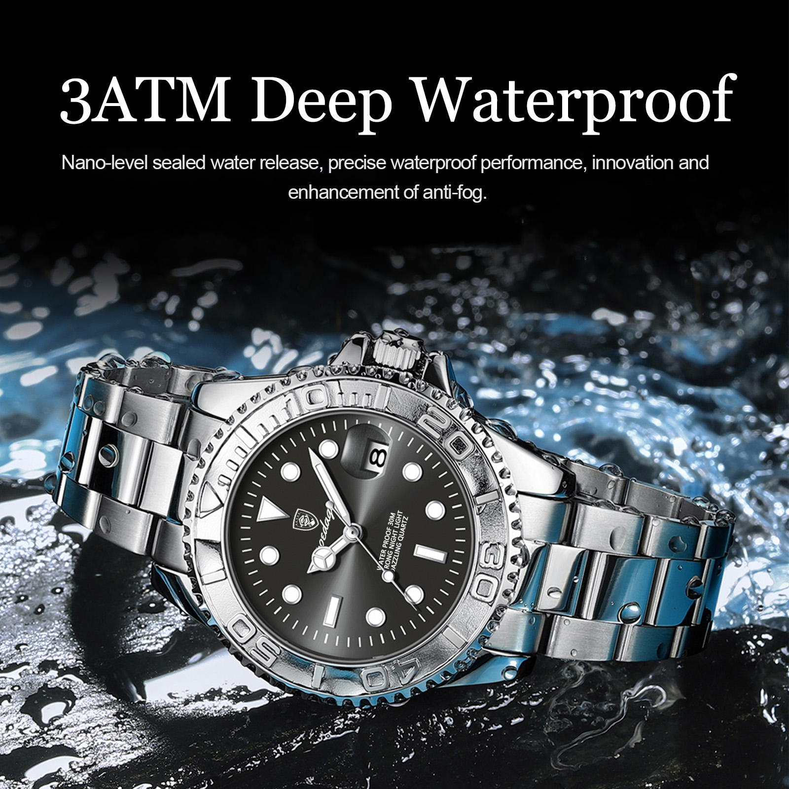 POEDAGAR Trendy Sport Man Watc – Mens Fashion Bracelet Bewertung und Preis