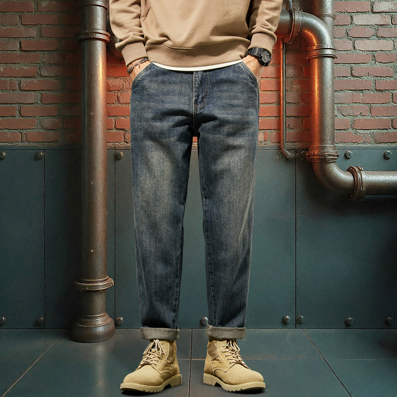 New Men's Loose Jeans Fashiona – Men'S Fashion With Baggy Jeans Bewertung und Preis