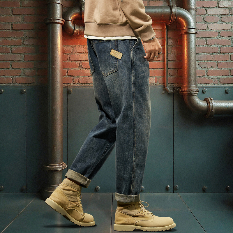 New Men's Loose Jeans Fashiona – Men'S Fashion With Baggy Jeans Bewertung und Preis
