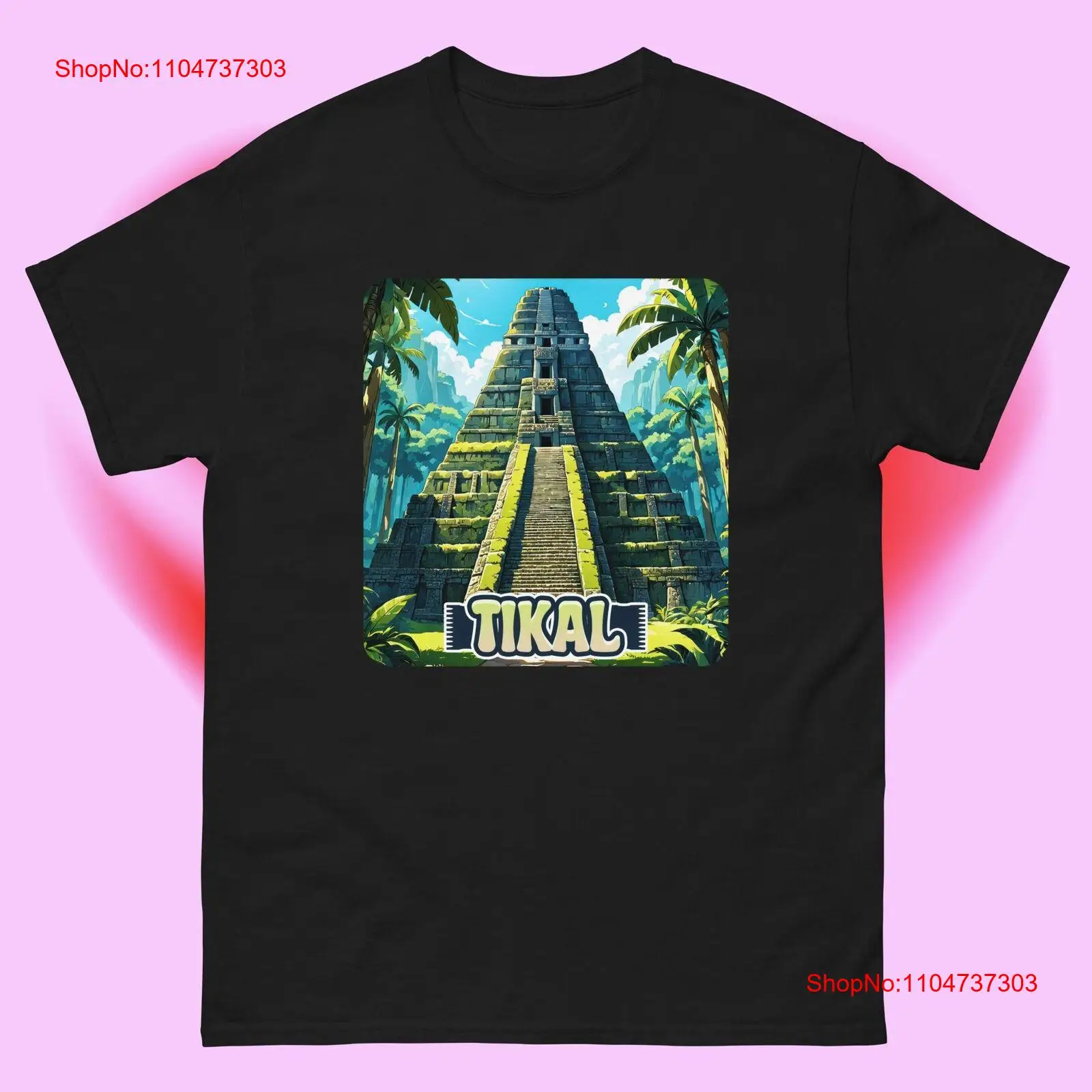 Tikal Guatemala  T Shirt vinta – Men'S Fashion Guatemala Bewertung und Preis