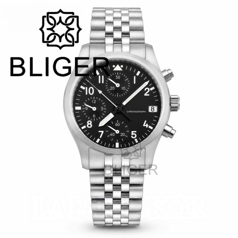 BLIGER Full Black Brushed 38mm – Mens Fashion Bracelet Bewertung und Preis