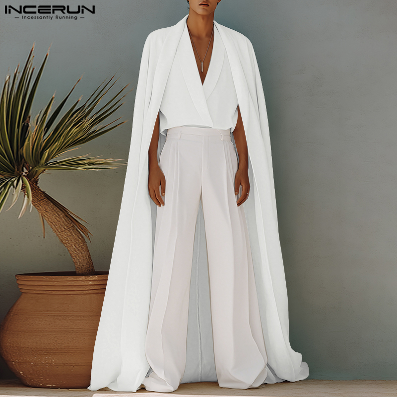 INCERUN Men Long Style Shirt S – Mens Fashion Poncho Bewertung und Preis