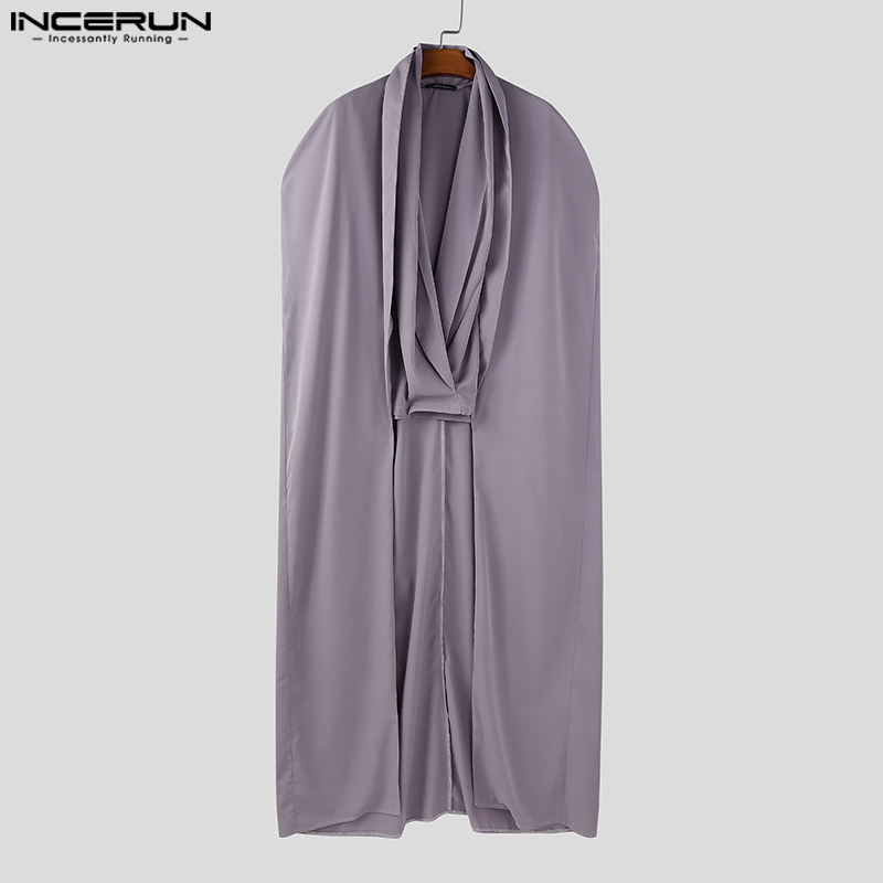 INCERUN Men Long Style Shirt S – Mens Fashion Poncho Bewertung und Preis