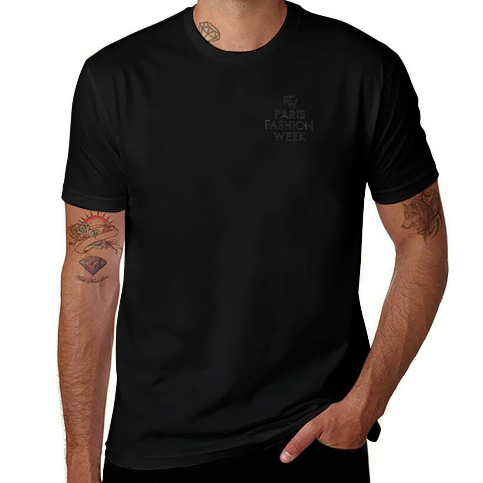 Paris Fashion Week T-Shirt Bas – Men'S Paris Fashion Week Bewertung und Preis