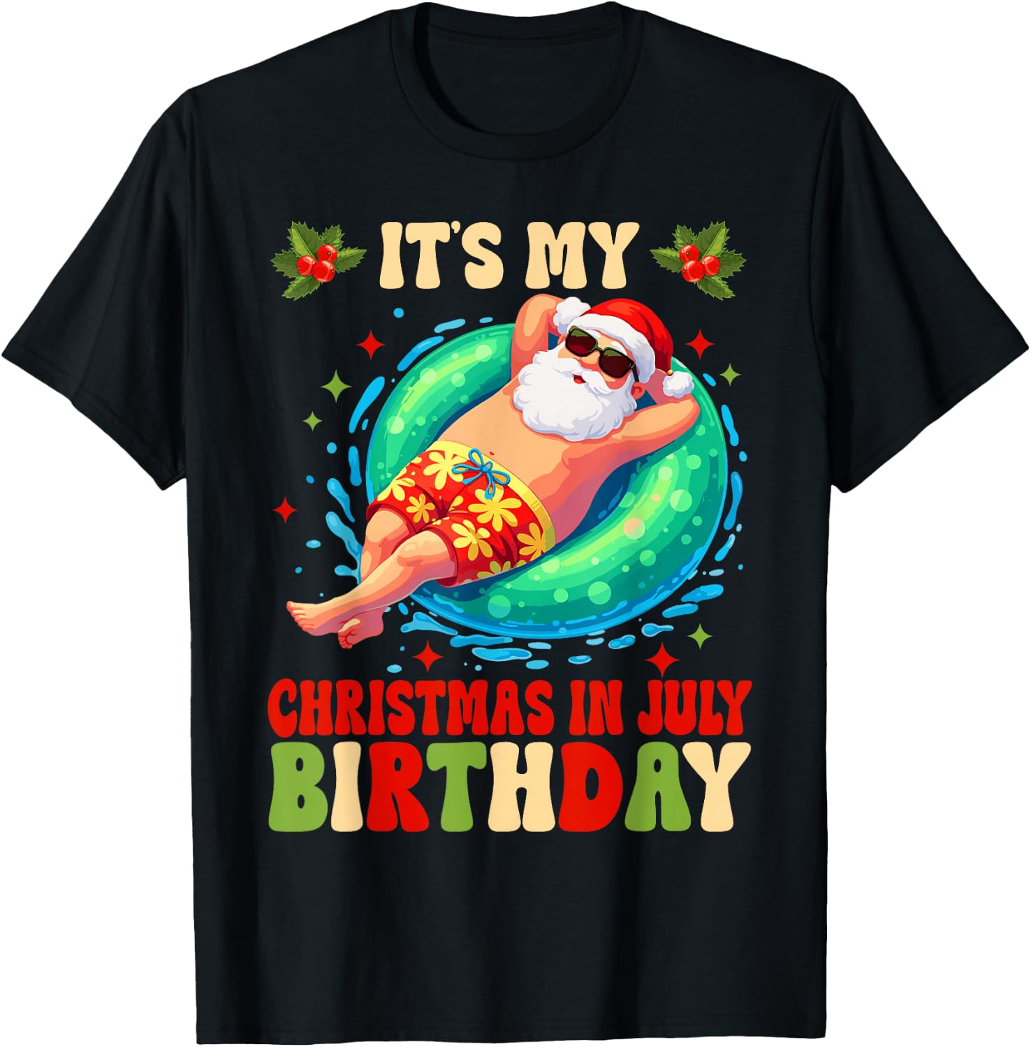It's My Christmas In July Birt – Mens Xmas Fashion Bewertung und Preis