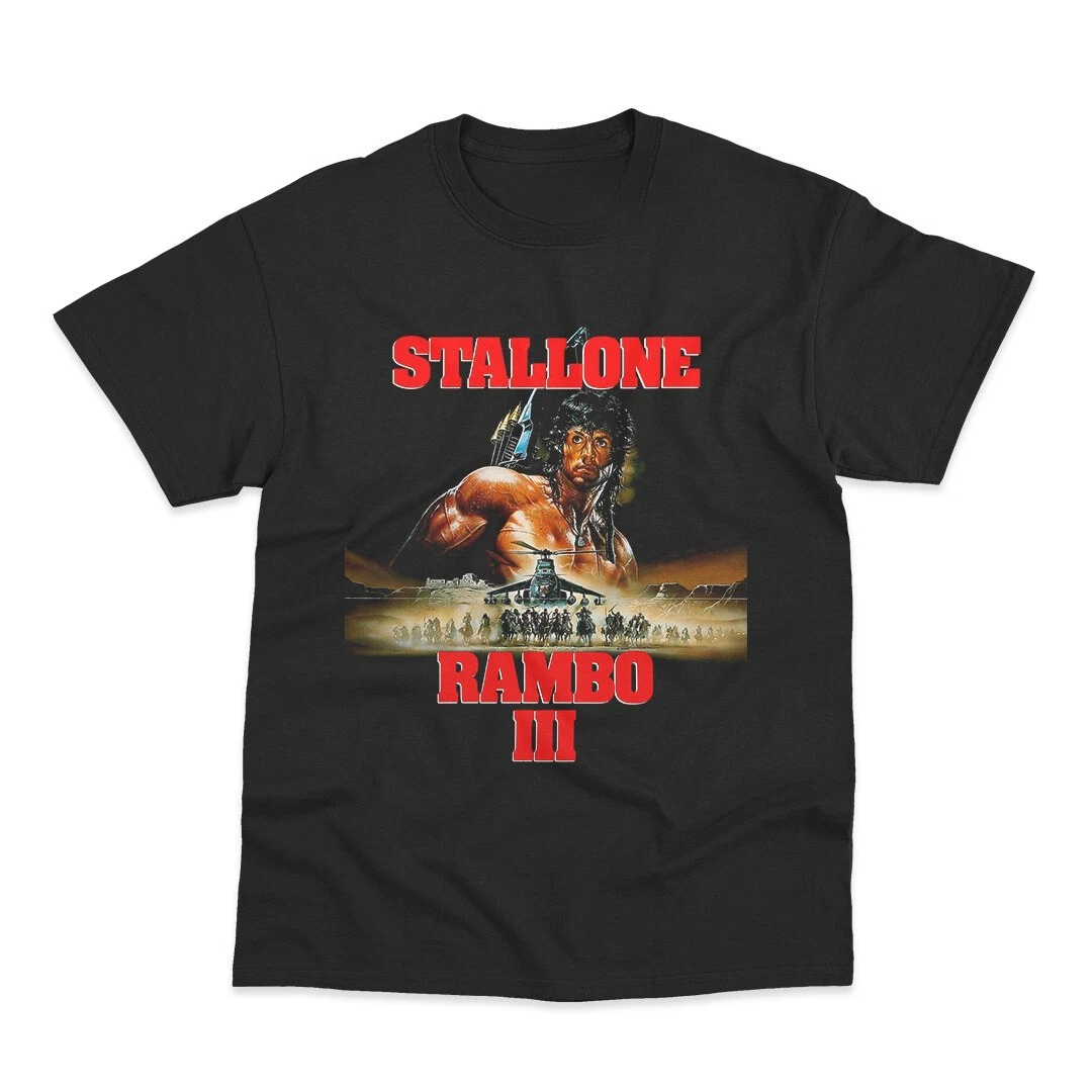 Rambo III T-Shirt Men's Classi – Military Shirt Men Bewertung und Preis