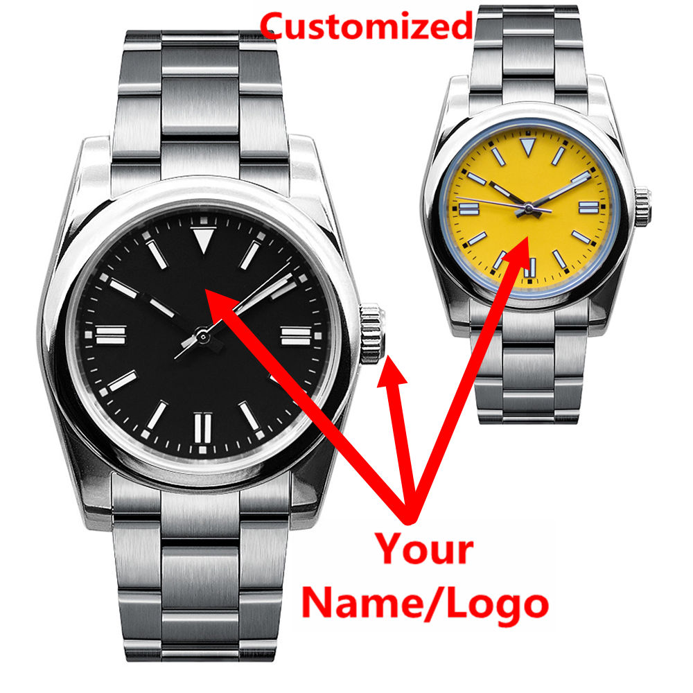 Custom Logo Mens Watch Sapphir – Mens Fashion Bracelet Bewertung und Preis