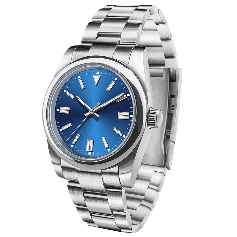 Custom Logo Mens Watch Sapphir – Mens Fashion Bracelet Bewertung und Preis