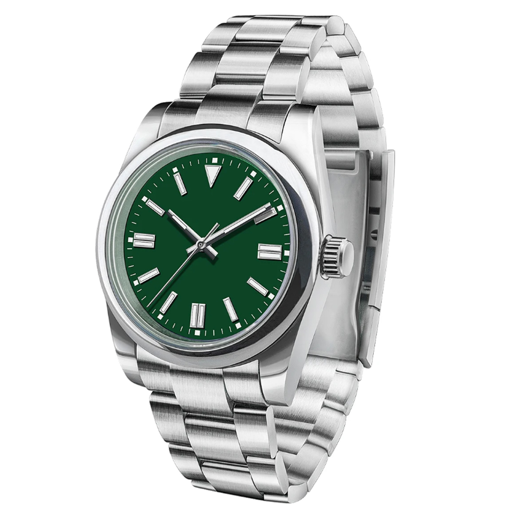 Custom Logo Mens Watch Sapphir – Mens Fashion Bracelet Bewertung und Preis