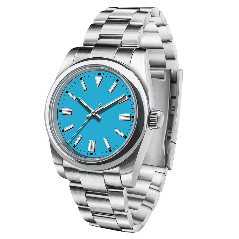 Custom Logo Mens Watch Sapphir – Mens Fashion Bracelet Bewertung und Preis