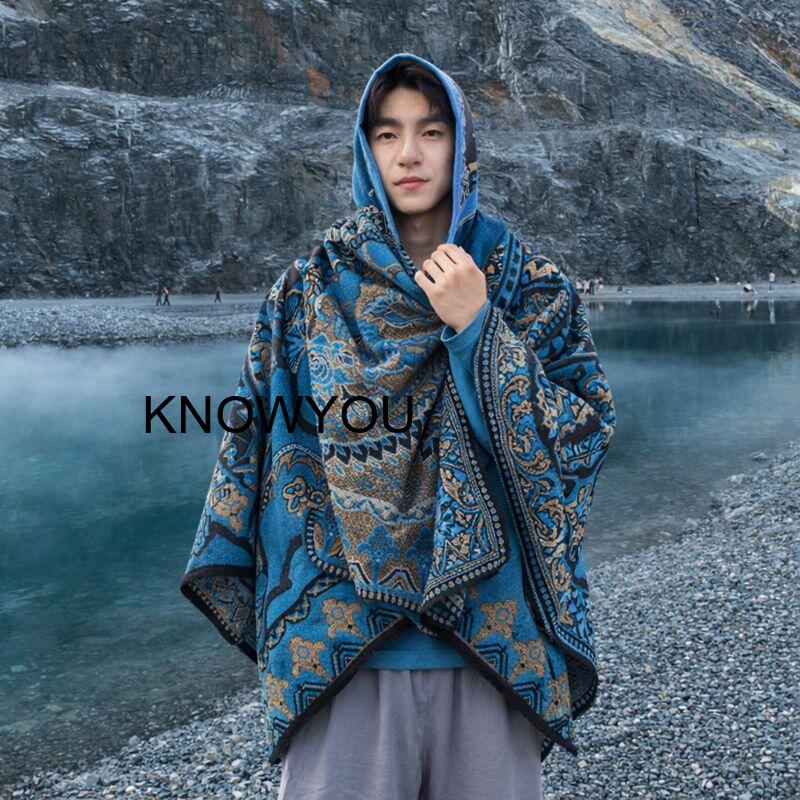 Men's Thick Outdoor Traveling  – Mens Fashion Poncho Bewertung und Preis