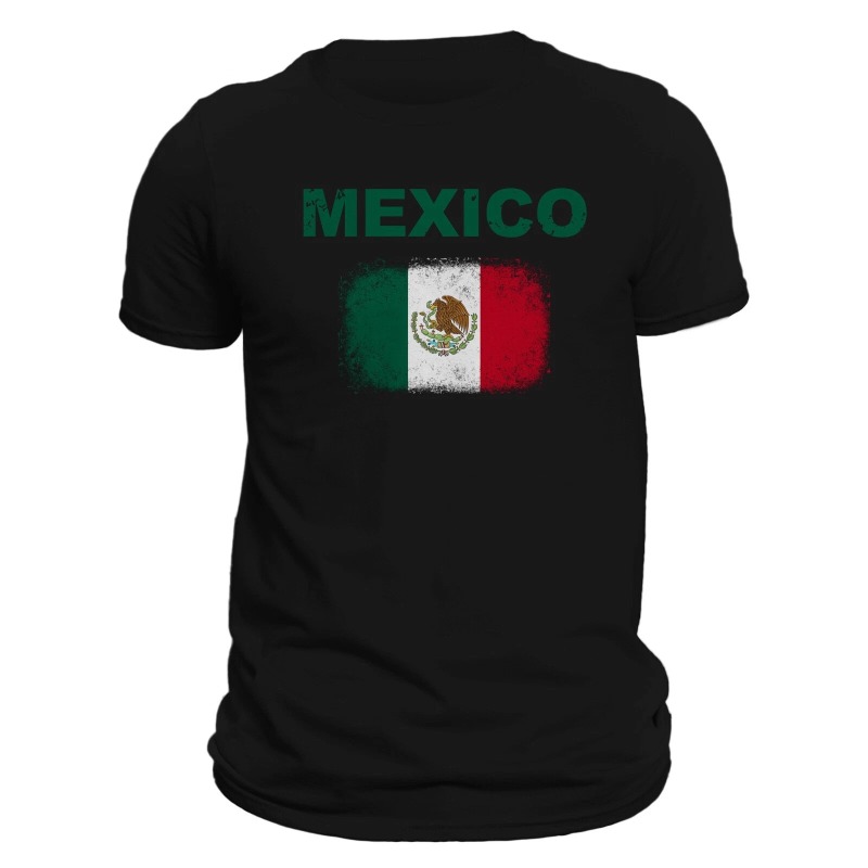 MEXICO Mexican Flag Theme T-sh – Mens Fashion Mexico Bewertung und Preis