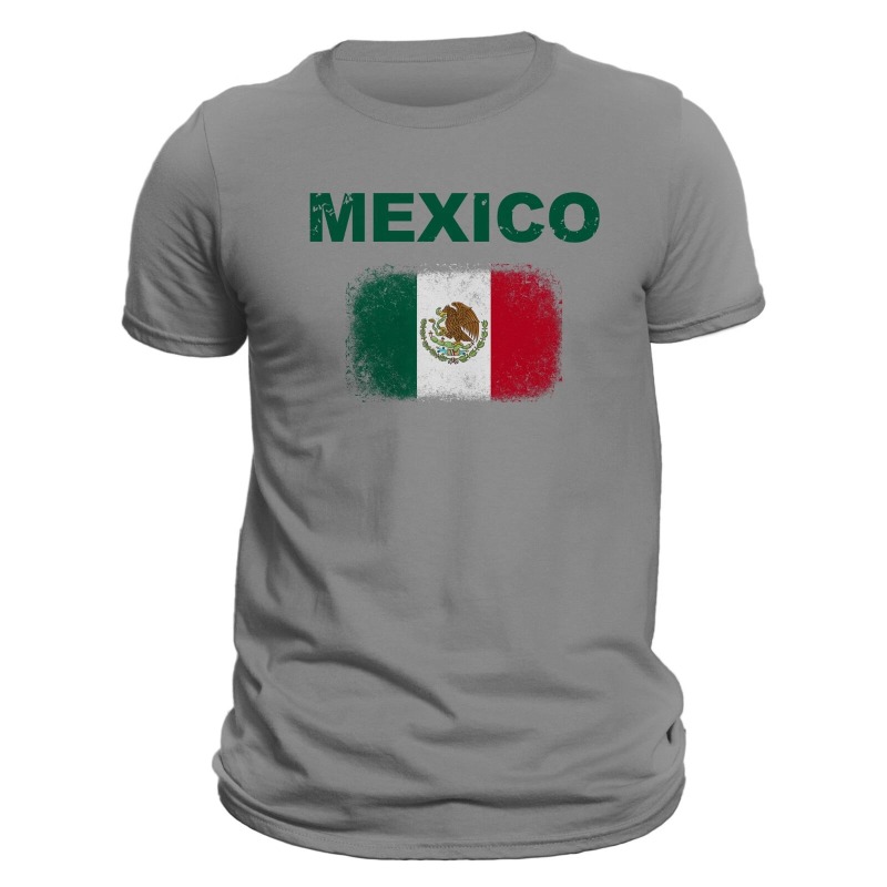 MEXICO Mexican Flag Theme T-sh – Mens Fashion Mexico Bewertung und Preis
