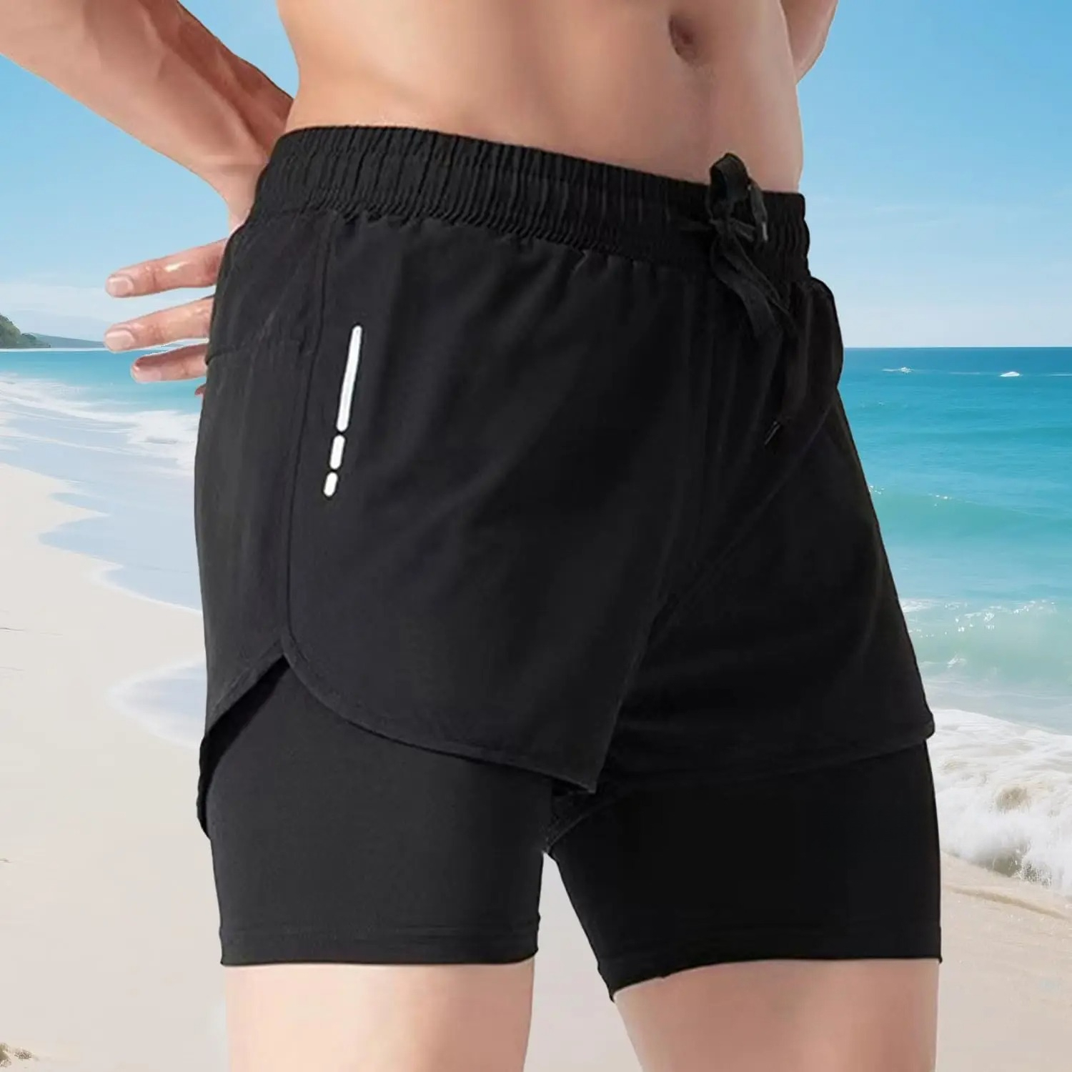 Men's Swim Trunks Quick Dry At – Swim Trunk Shorts Bewertung und Preis