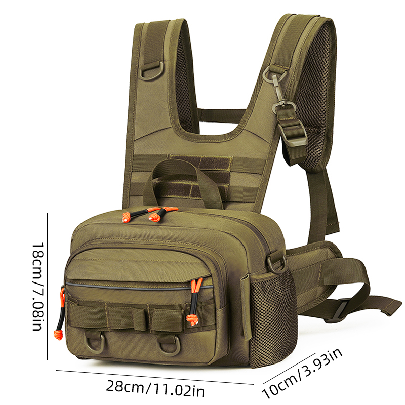 Men Chest Bag Tactical Fishing – Tactical Vest Men Bewertung und Preis