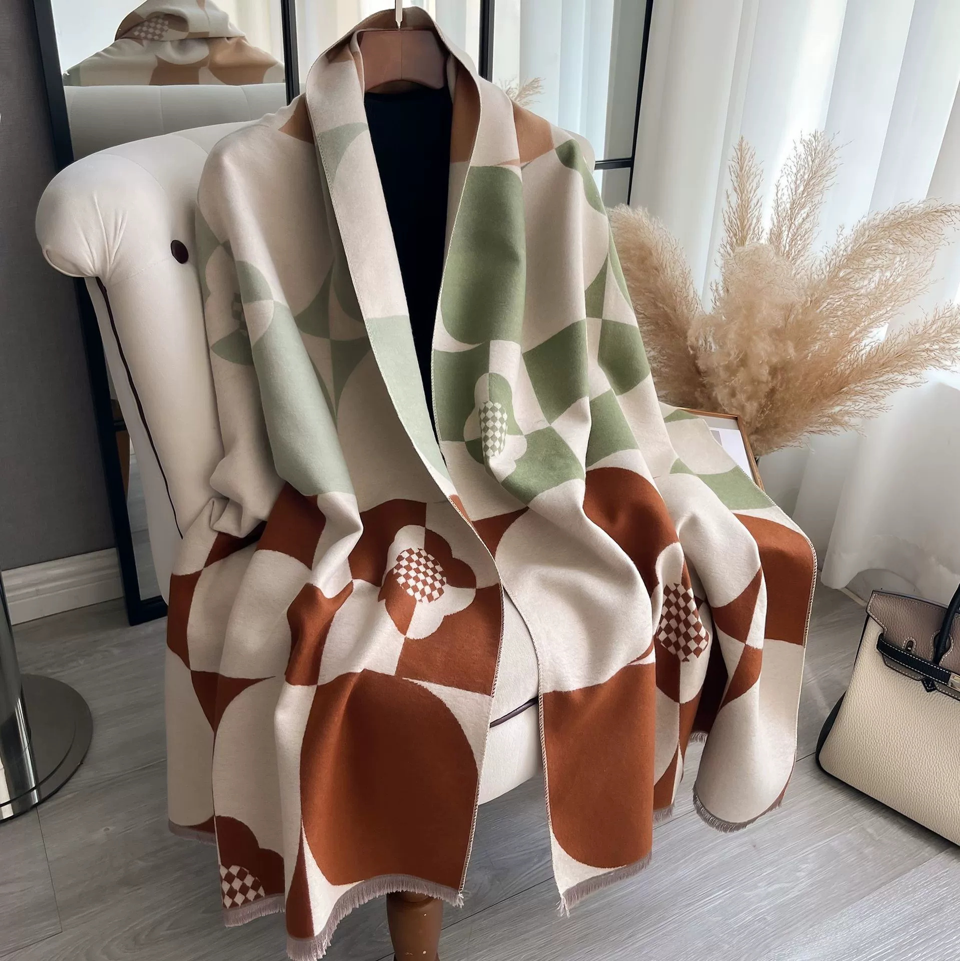 New Women Men Thick Warm Scarv – Mens Fashion Poncho Bewertung und Preis