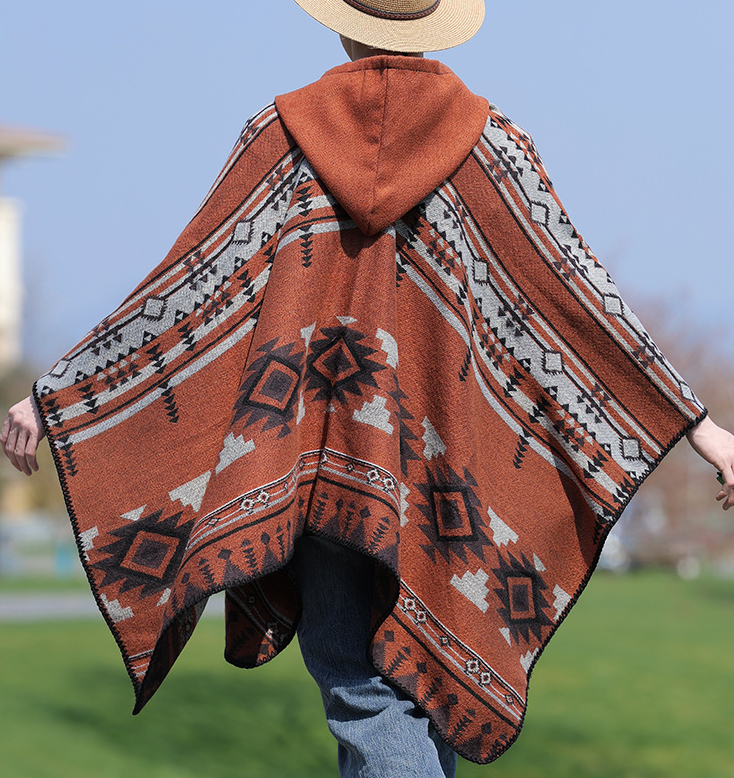 Man Poncho Imitate Cashmere Al – Mens Fashion Poncho Bewertung und Preis