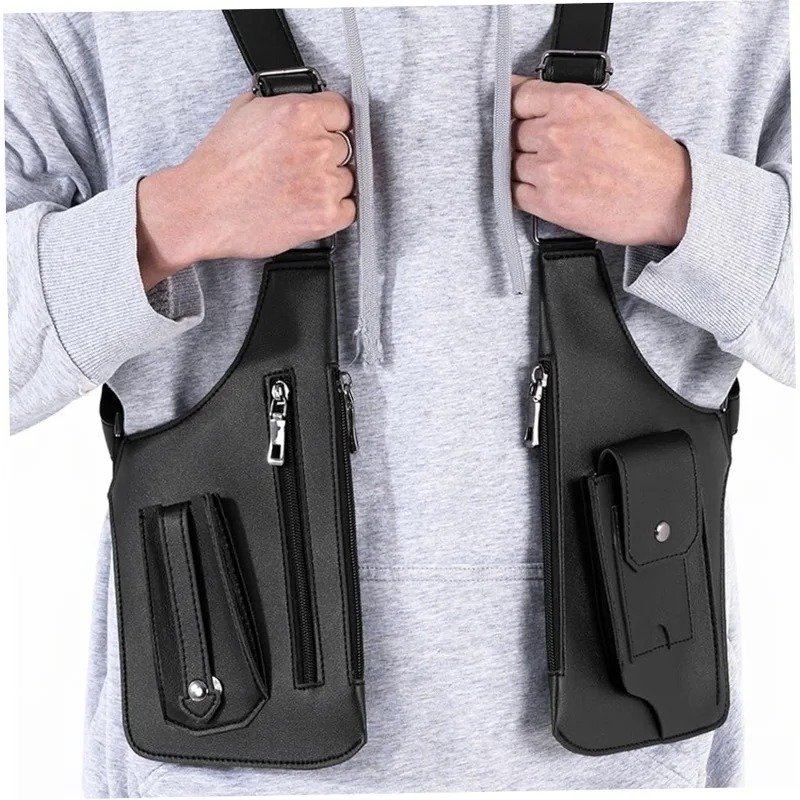 Men Back Crossbody Bags Double – Tactical Vest Men Bewertung und Preis
