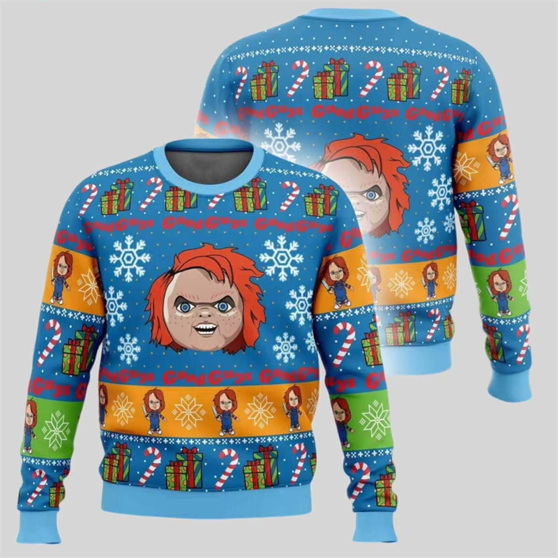 Fashion Chucky Graphic Ugly Ch – Mens Xmas Fashion Bewertung und Preis