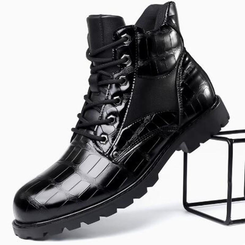 Brand Men Boots Grid Pattern S – Men'S Fashion Luxury Brands Bewertung und Preis