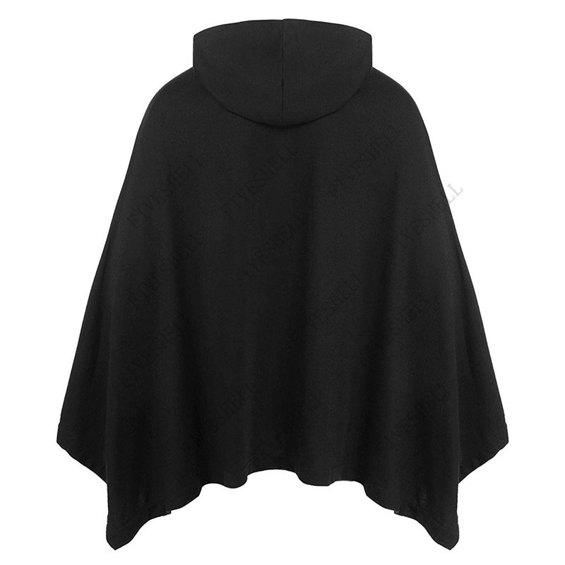Unisex Casual Hooded Poncho Ca – Mens Fashion Poncho Bewertung und Preis