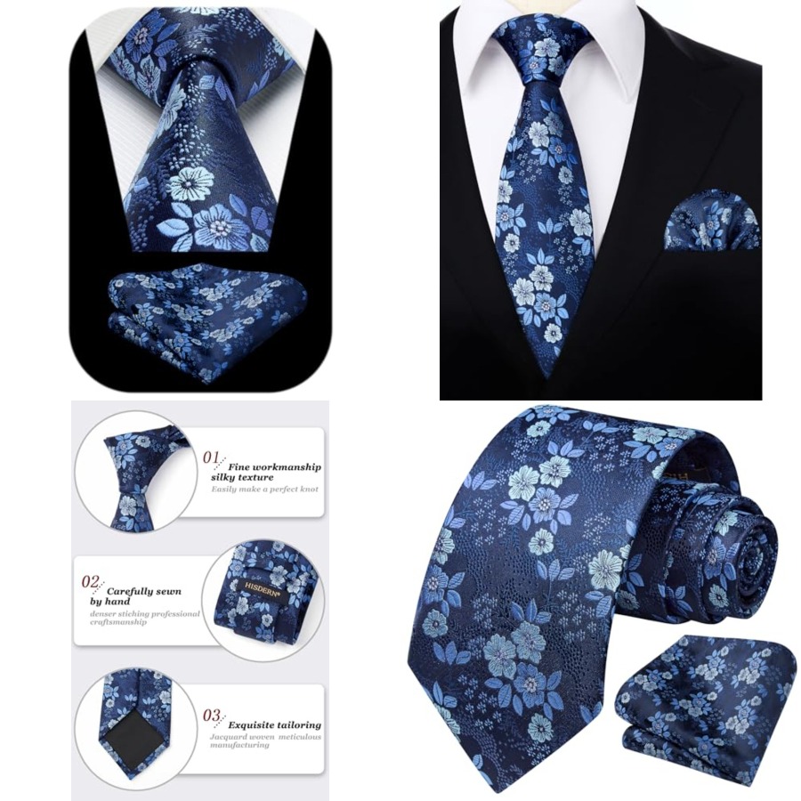 Extra Long Ties for Men Classi – Men'S Fashion For Wedding Bewertung und Preis