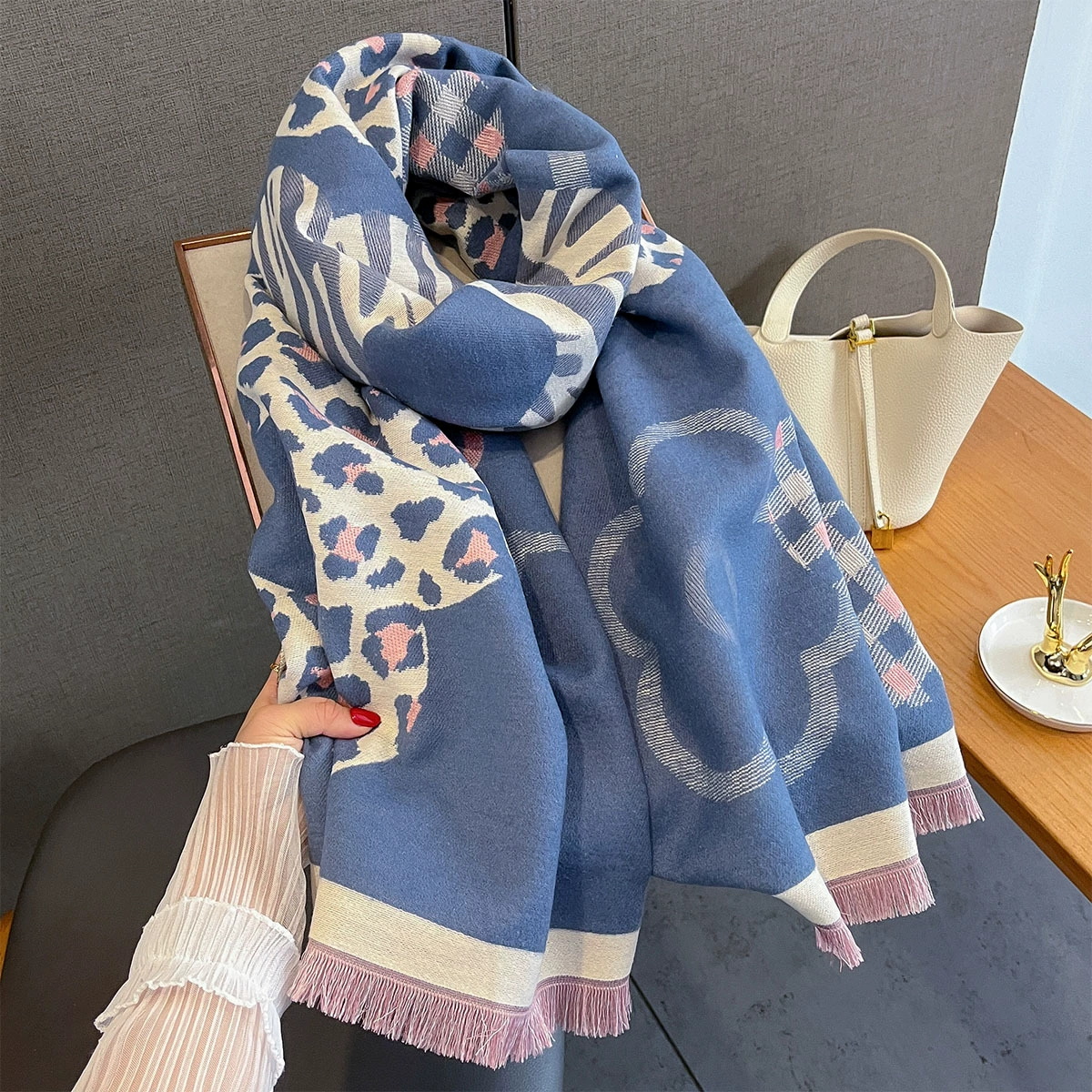Men Women Thick Warm Shawl Wra – Mens Fashion Poncho Bewertung und Preis