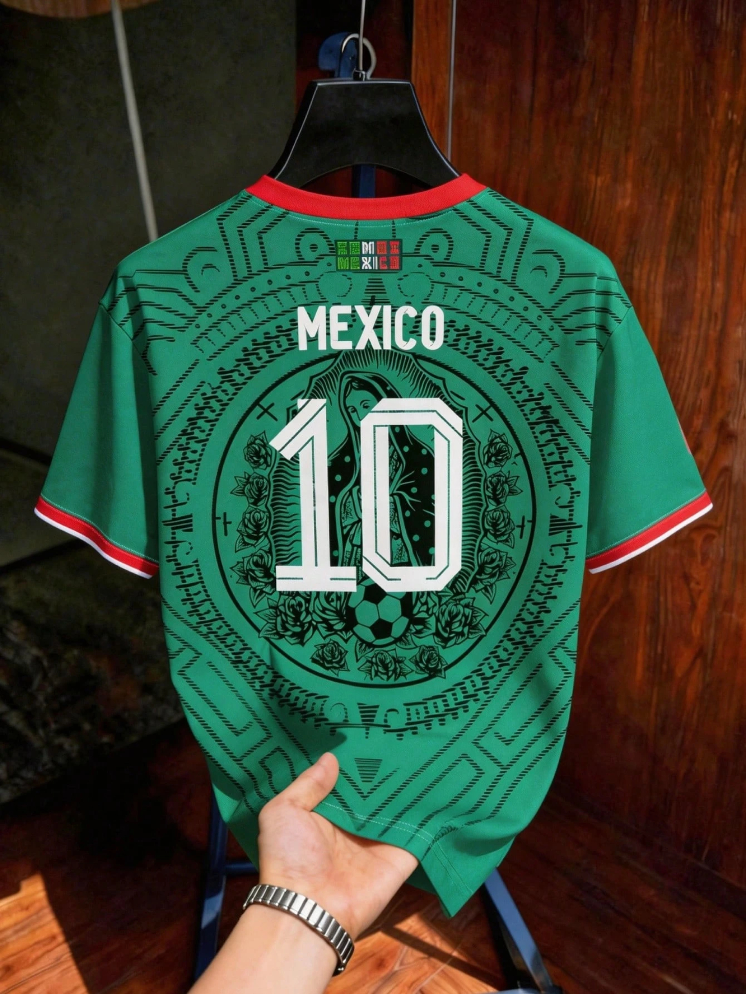 Men's  Mexico 10 Print Crew Ne – Mens Fashion Mexico Bewertung und Preis