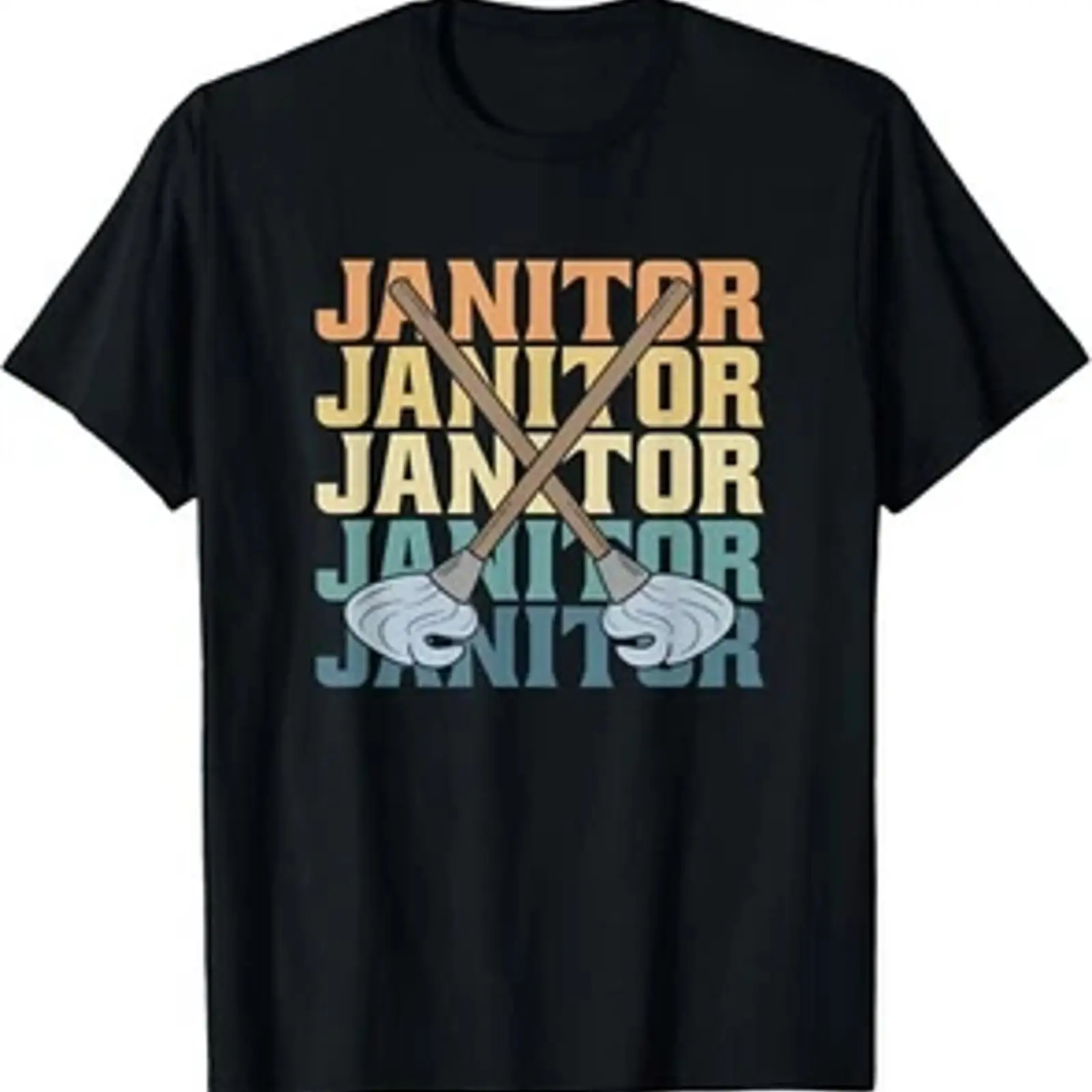 Retro Janitor Depot Vintage T  – Men'S Fashion Depot Bewertung und Preis