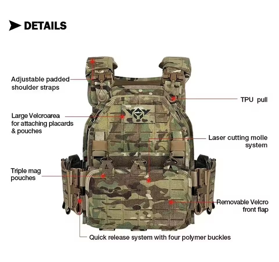 YAKEDA 6094 Tactical Gear Vest – Tactical Vest Men Bewertung und Preis