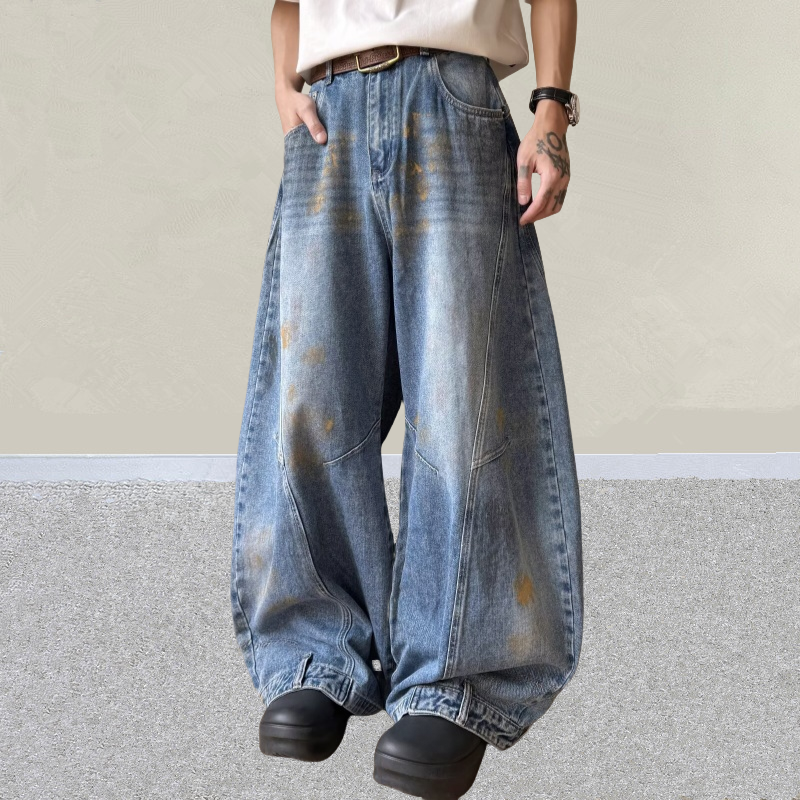 2025 Japanese Y2K Fashion Pain – Men'S Fashion With Baggy Jeans Bewertung und Preis