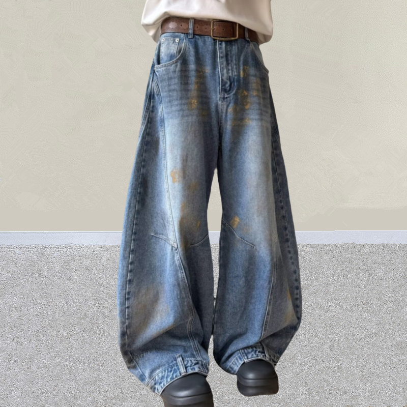 2025 Japanese Y2K Fashion Pain – Men'S Fashion With Baggy Jeans Bewertung und Preis