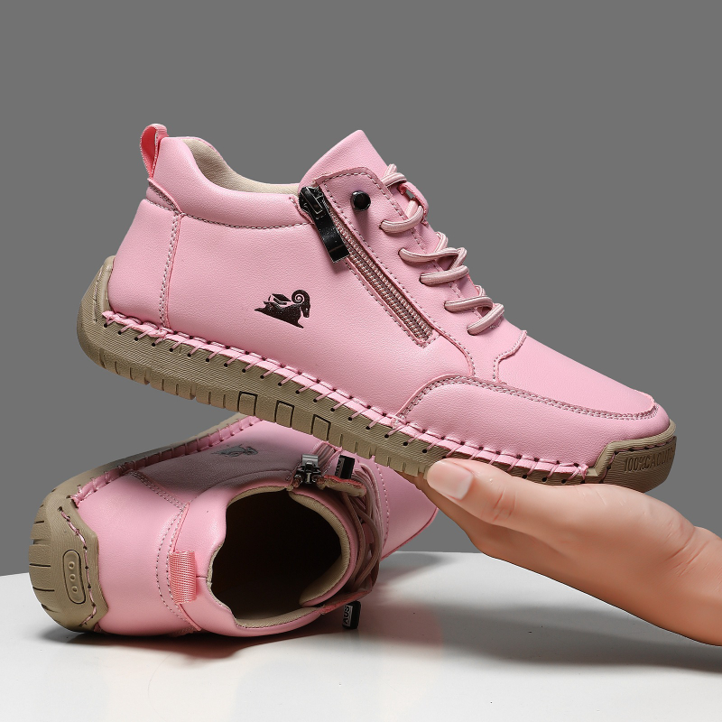 Women's Sneakers Handmade Leat – Casual Sneakers Men Bewertung und Preis